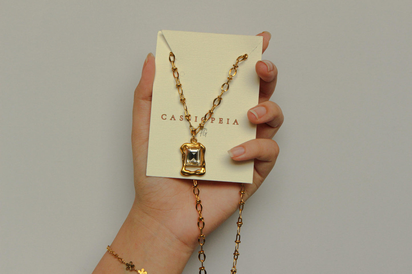 Crystal Crest Necklace