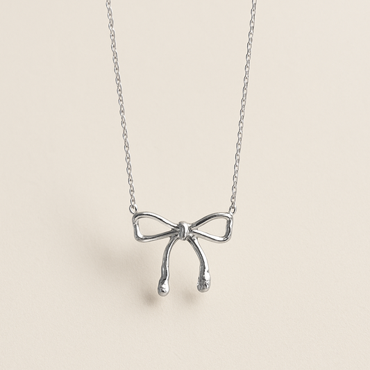 Belle Bow Necklace