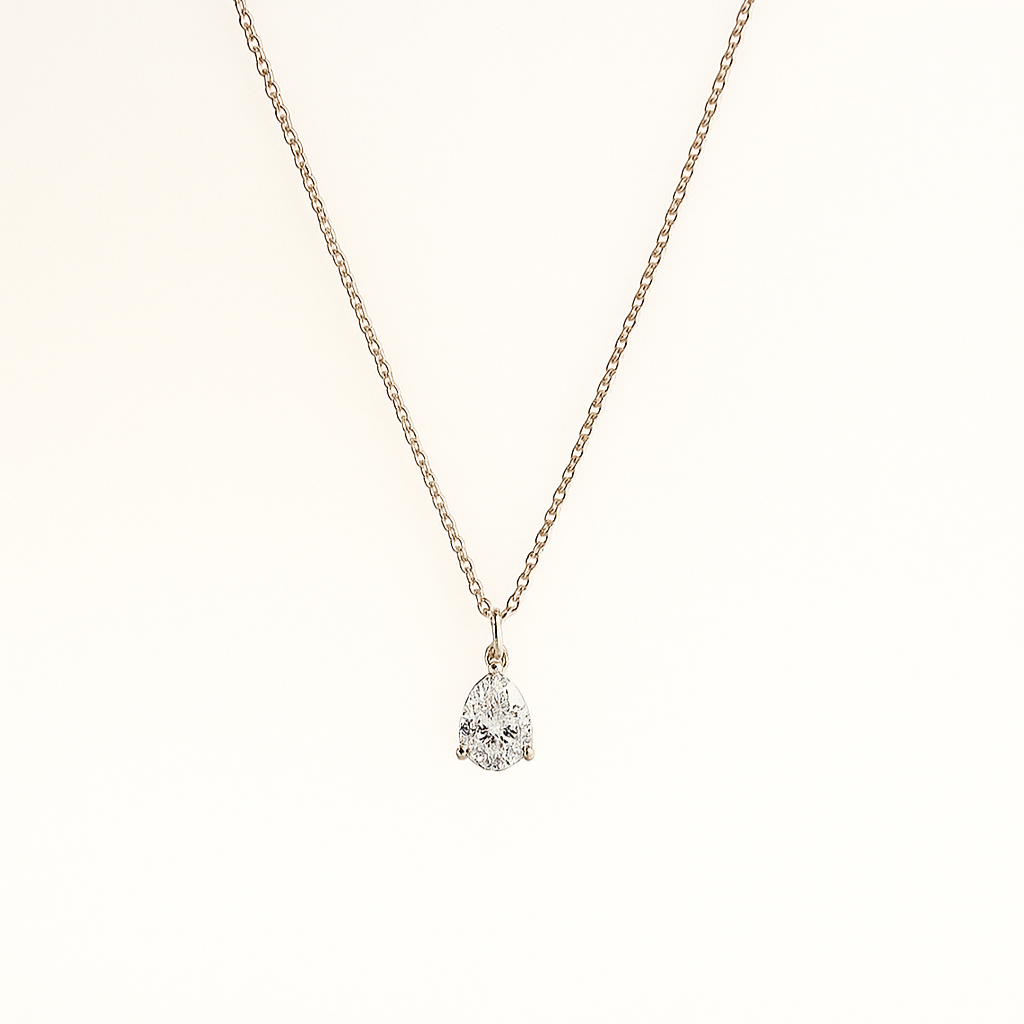 Frost Drop Necklace