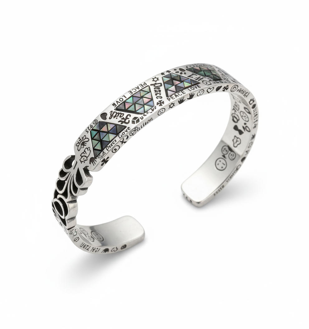 The Heritage Mosaic Cuff
