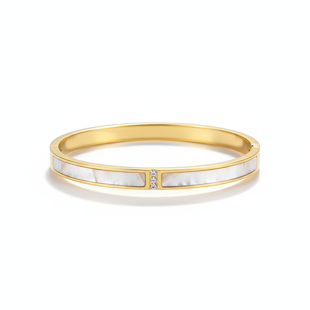 Luminosa Mother-of-Pearl Bangle